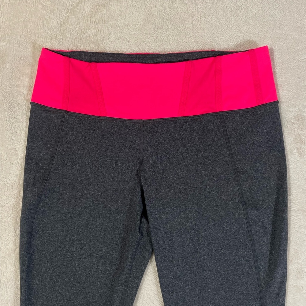 Lululemon Gray and Pink Pants - Picture 2 of 12